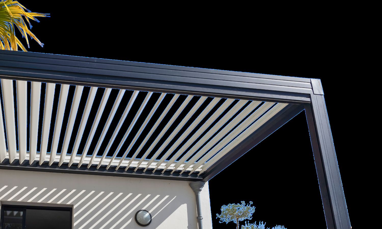 Louver and frame detail